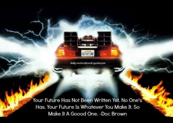 back t the future quotes